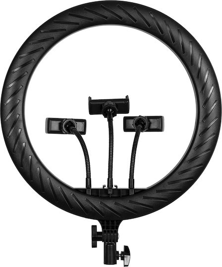 GloboStar RGB Ring Light 36cm 3000 - 6000K with Mobile Holder