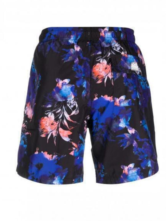 Men's Swimwear Shorts Black with Patterns