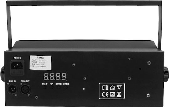 GloboStar Προβολέας Beam LED DMX Ψυχρό Λευκό