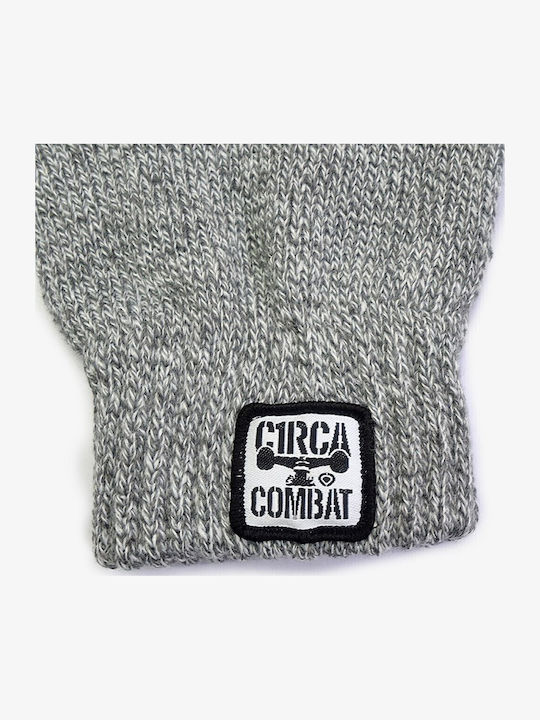 Men's Touch Gloves Gray Combat