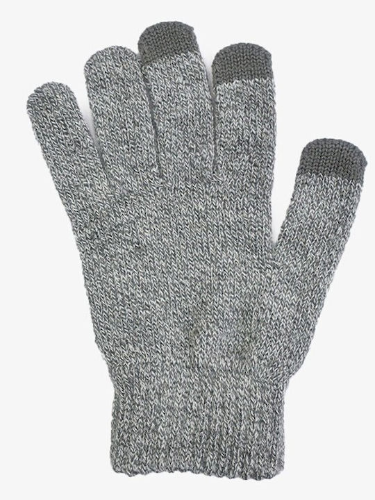 Men's Touch Gloves Gray Combat