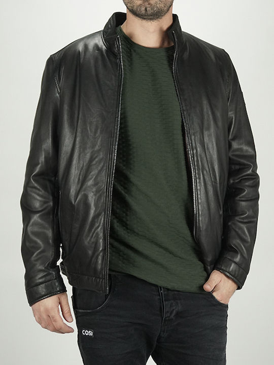 Lederjacke Jacke Biker Black