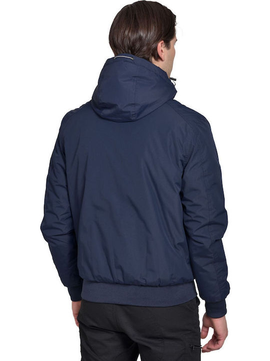 Winter Jacket Bomber Windproof Dark blue.
