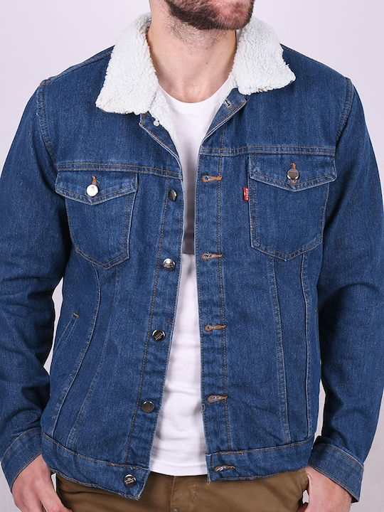 Jeansjacke Winter Jacke Blue