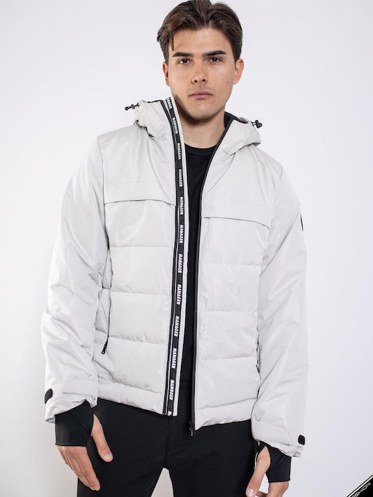 Winter Jacket Puffer Ecru