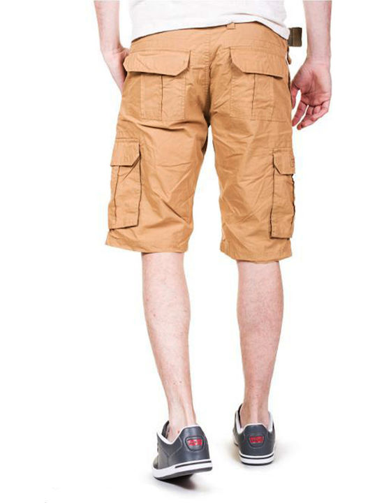 Ανδρική Βερμούδα Cargo Sand Brown