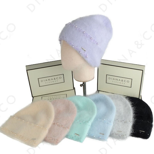 Beanie Frauen Beanie Gestrickt in Grün Farbe