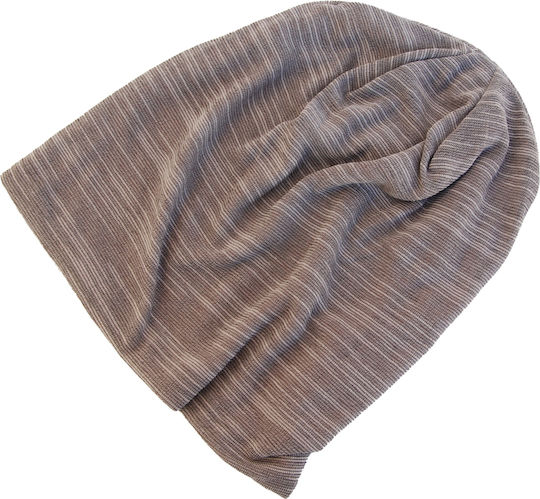 Beanie Ανδρικός Σκούφος Πλεκτός σε Γκρι χρώμα