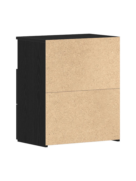 Nachttisch Black oak 50x32x60cm
