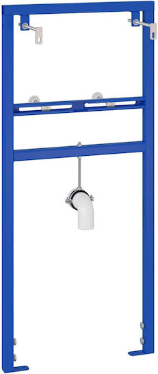 Vidaxl Bathroom Accessory Blue Metal 50 x 17.5 x 136 cm Durable Blue