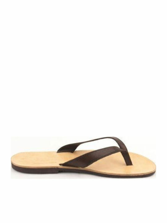 Sandale Casual Damă Din Piele Maro