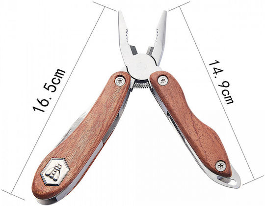 Laguiole Multi-tool Survival Brown