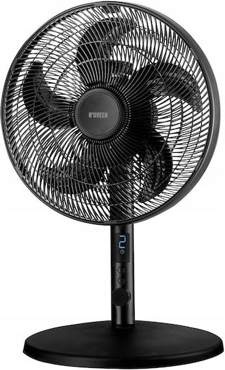 N'Oveen Modular Fan 55W with Remote Control Black