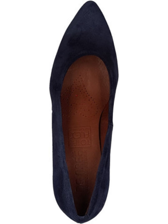 Anatomic Leather Blue Heels