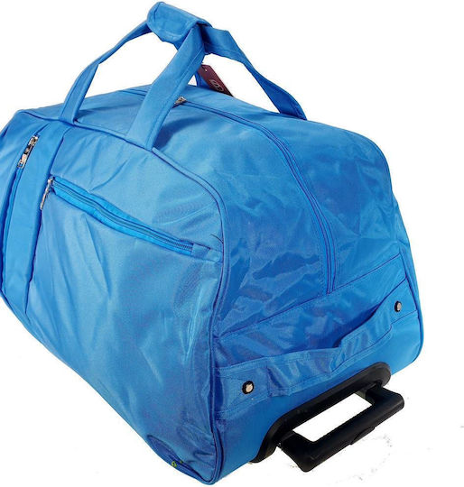 Bartuggi 718-088 Sack Voyage 62lt Light Blue with Wheels Fabric L55xW33xH34cm