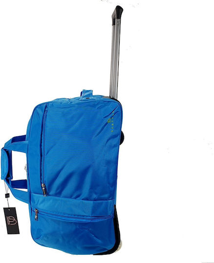 Bartuggi 718-088 Sack Voyage 62lt Light Blue with Wheels Fabric L55xW33xH34cm