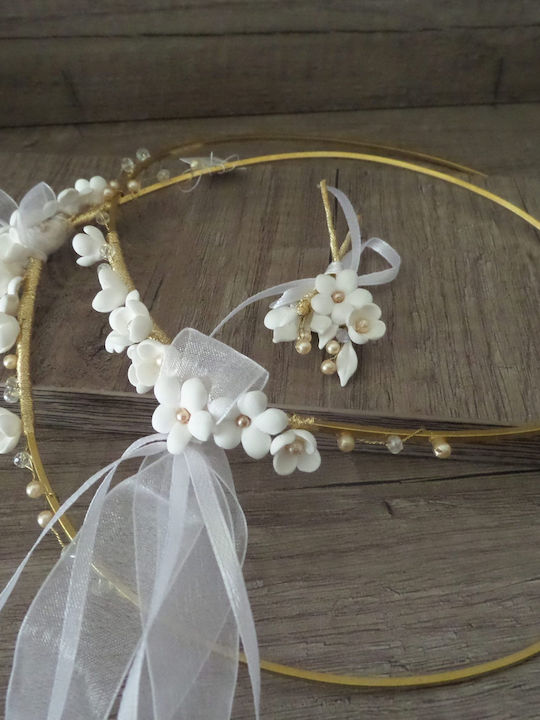 Handmade Porcelain Wedding Crowns