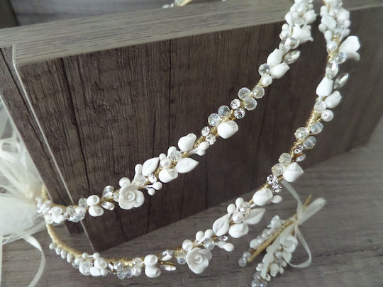 Handmade Porcelain Wedding Crowns