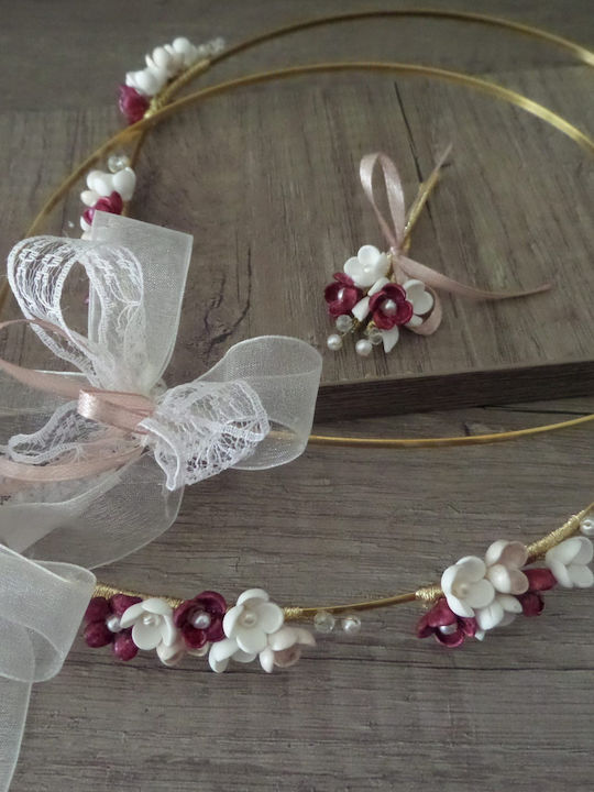 Handmade Porcelain Wedding Crowns
