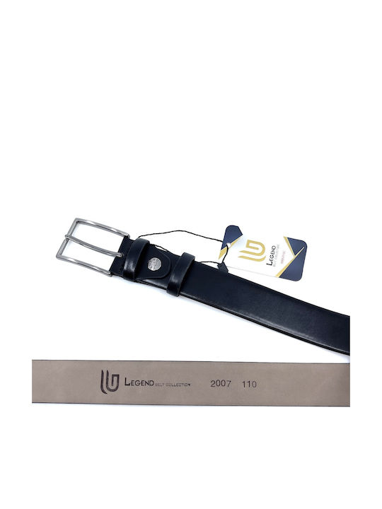 2007 Men's Belt Leather Black