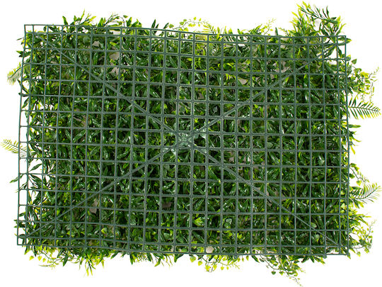 GloboStar Artificial Foliage Panel Dwarf Fern-Nanos Ivy-Danae 60x40cm
