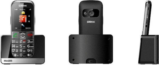 MaxCom MM 720 SE Single SIM Mobile with Buttons (English Menu) Black