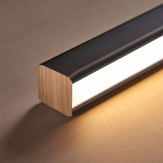 Toolight Κρεμαστό Φωτιστικό Μαύρο LED 80x120εκ.