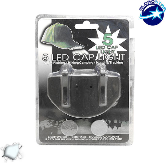 GloboStar Φακός Κεφαλής LED IP44 με Μέγιστη Φωτεινότητα 220lm