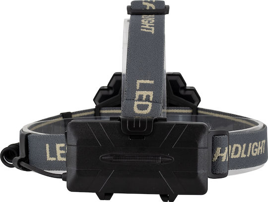GloboStar Rechargeable Headlamp LED IP44 with Maximum Brightness 9000lm XML2-T6 Black