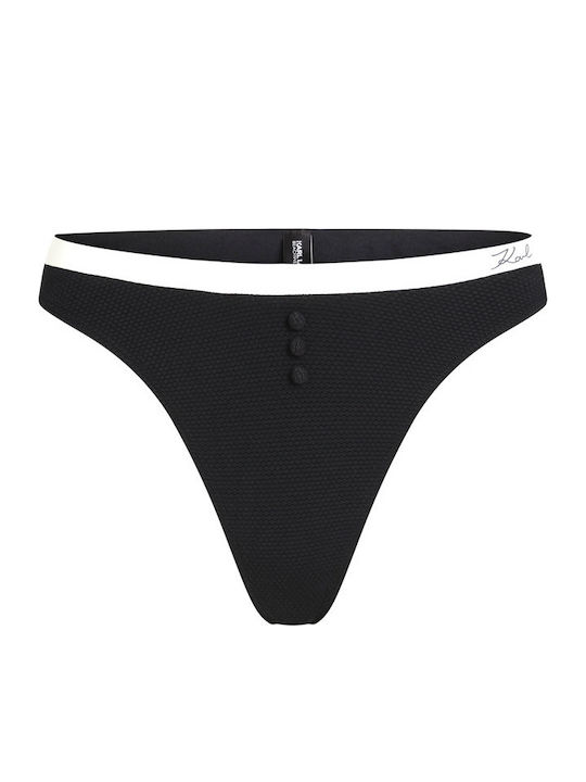 Bikini Slip Μαύρο