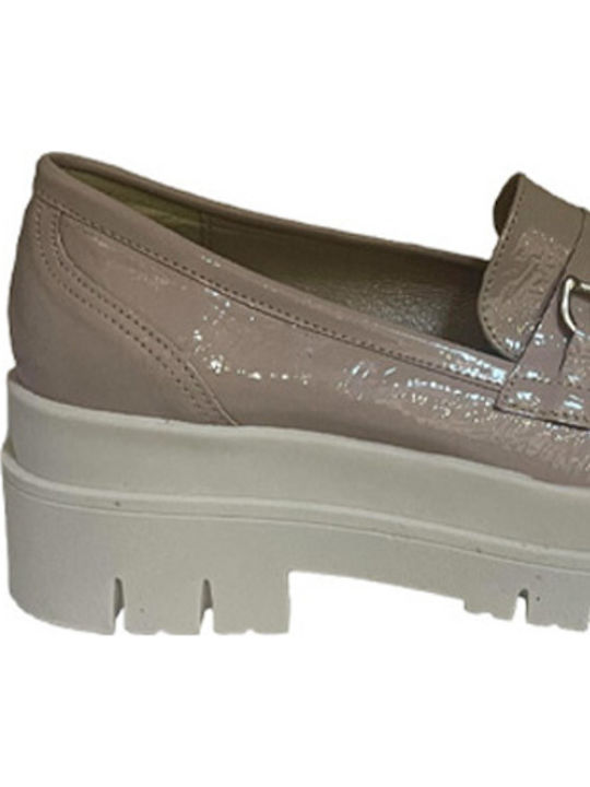 Women's Moccasins in Pink Color