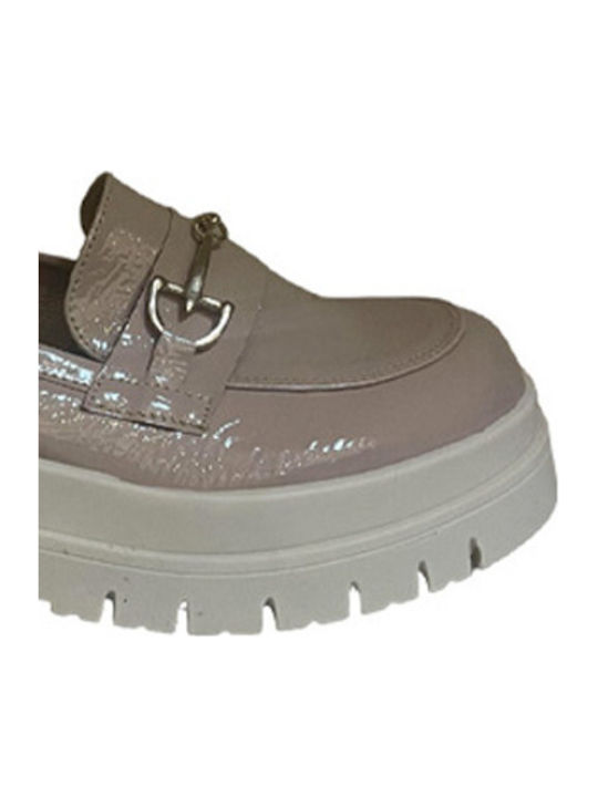 Women's Moccasins in Pink Color