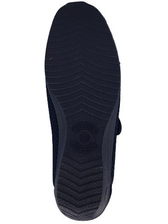 Damen Ballerinas in Blau Farbe