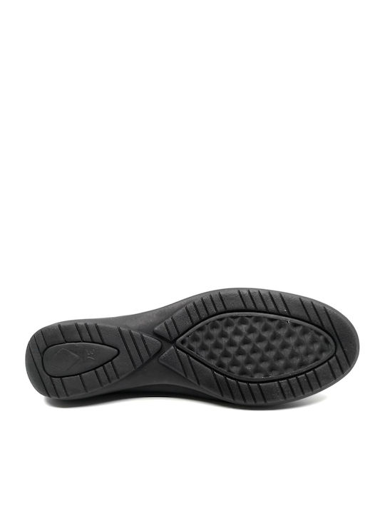 Leather Ballerinas Black