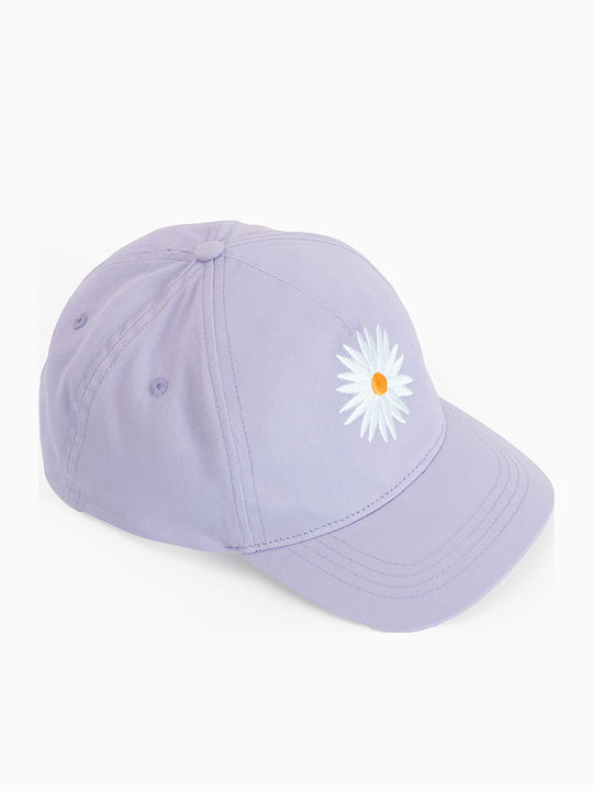 Cool Club Kids' Jockey Fabric Purple Hat