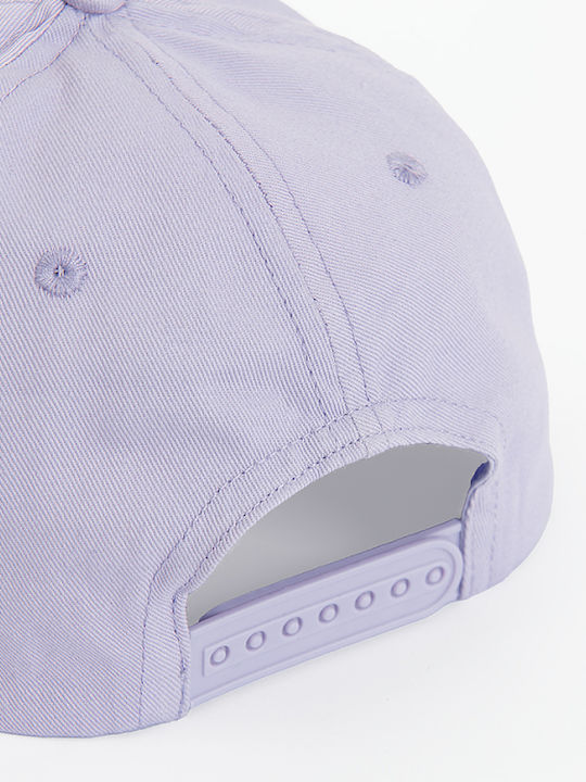 Cool Club Kids' Jockey Fabric Purple Hat