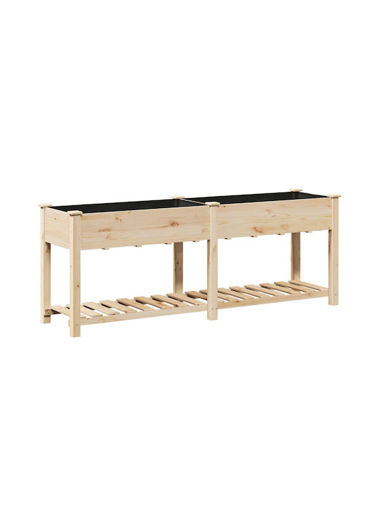vidaXL Pot Plastic 203x53x76cm.