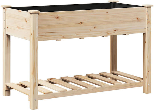 vidaXL Topf Hölzernes 115x59x76cm.