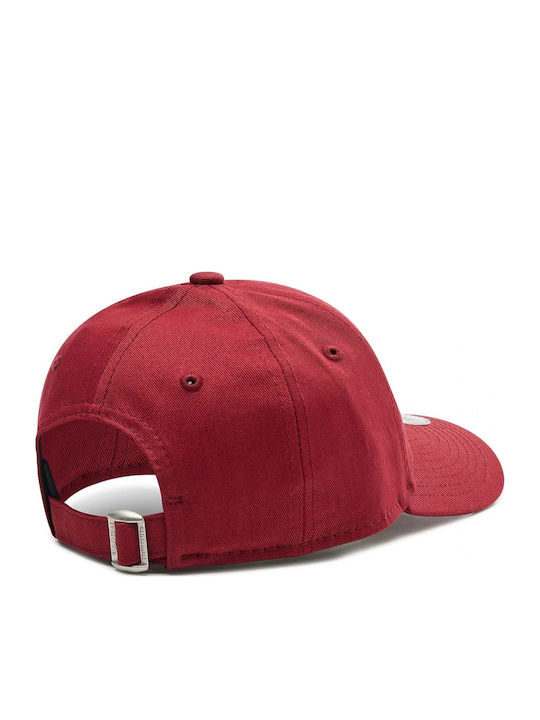 New Era Kids' Jockey Fabric Hat Essential Burgundy