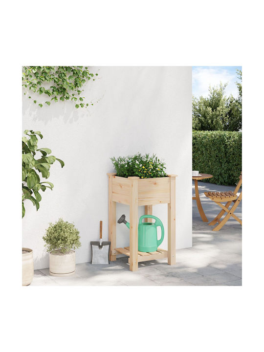 vidaXL Pot Wooden 45x45x76cm.