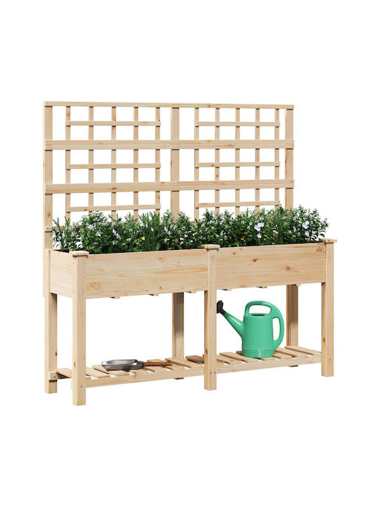 vidaXL Pot Wooden 161x43x152cm.