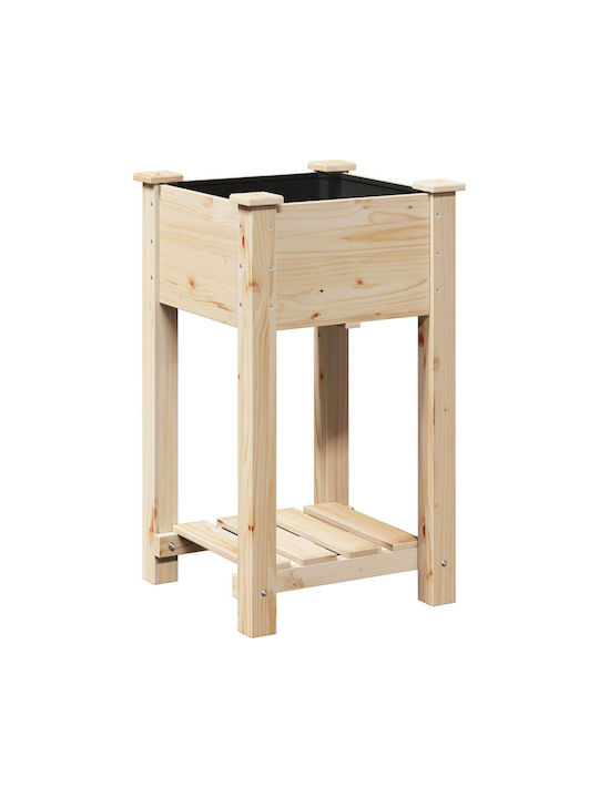 vidaXL Pot Wooden 45x45x76cm.