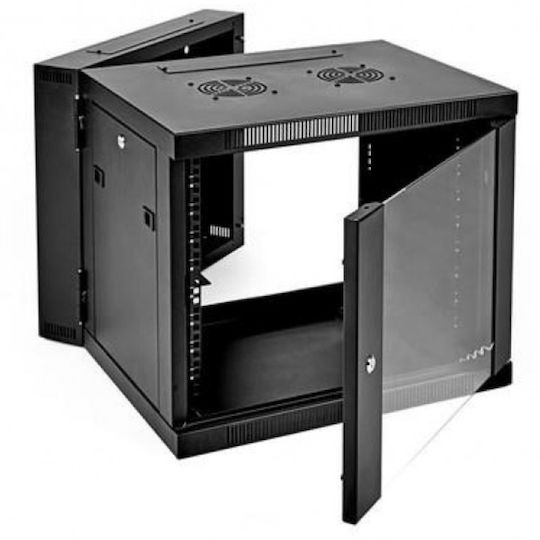 NG Επιτοίχια Καμπίνα Rack 9U 60x60x50cm RACK-33209