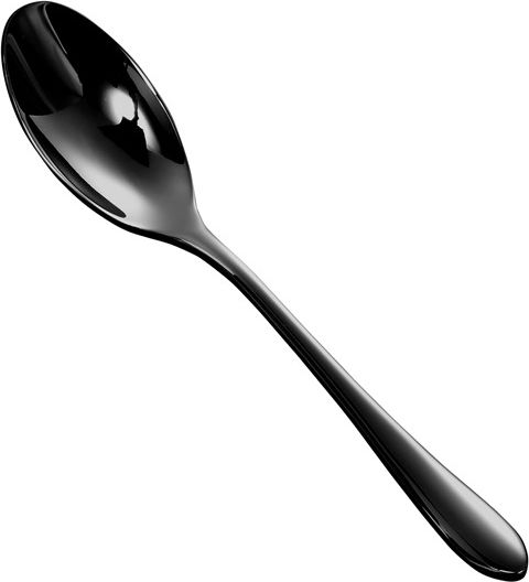 Ready Desert / Ice Cream Stainless Steel Black 14.5cm PX-01B21 12 Pieces Ready Desert / Ice Cream Stainless Steel Black 14.5cm PX-01B21 12 Pieces