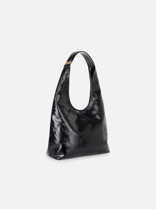 Damentasche Schultertasche Schwarz