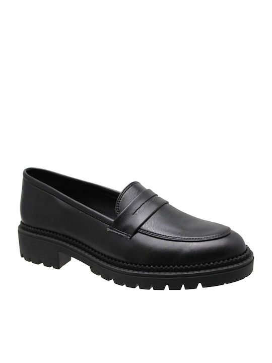 Women's Moccasins in Black Color