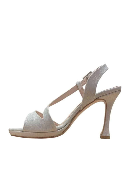 Sandalen Silber