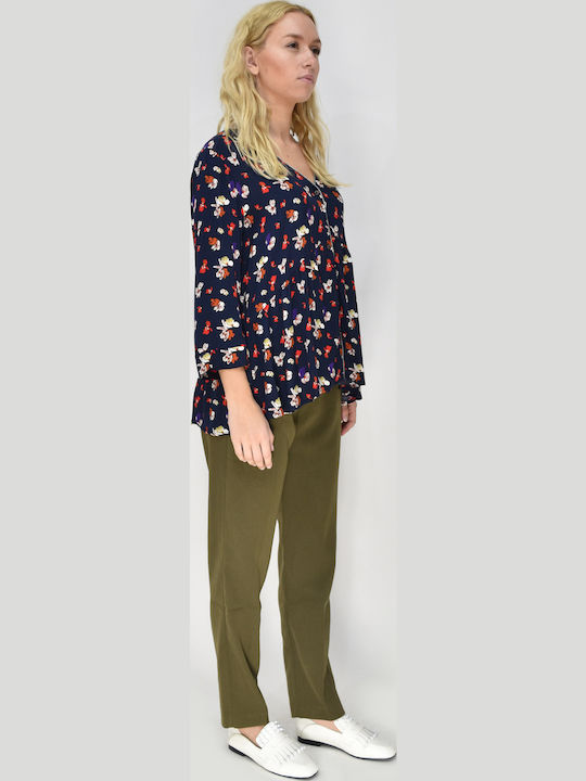 Leder Damen Loafers in Weiß Farbe