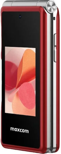 MaxCom MM835 Dual SIM Κινητό με Κουμπιά Κόκκινο