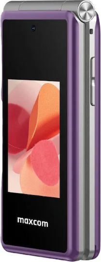 MaxCom MM835 Dual SIM Mobile with Buttons Purple